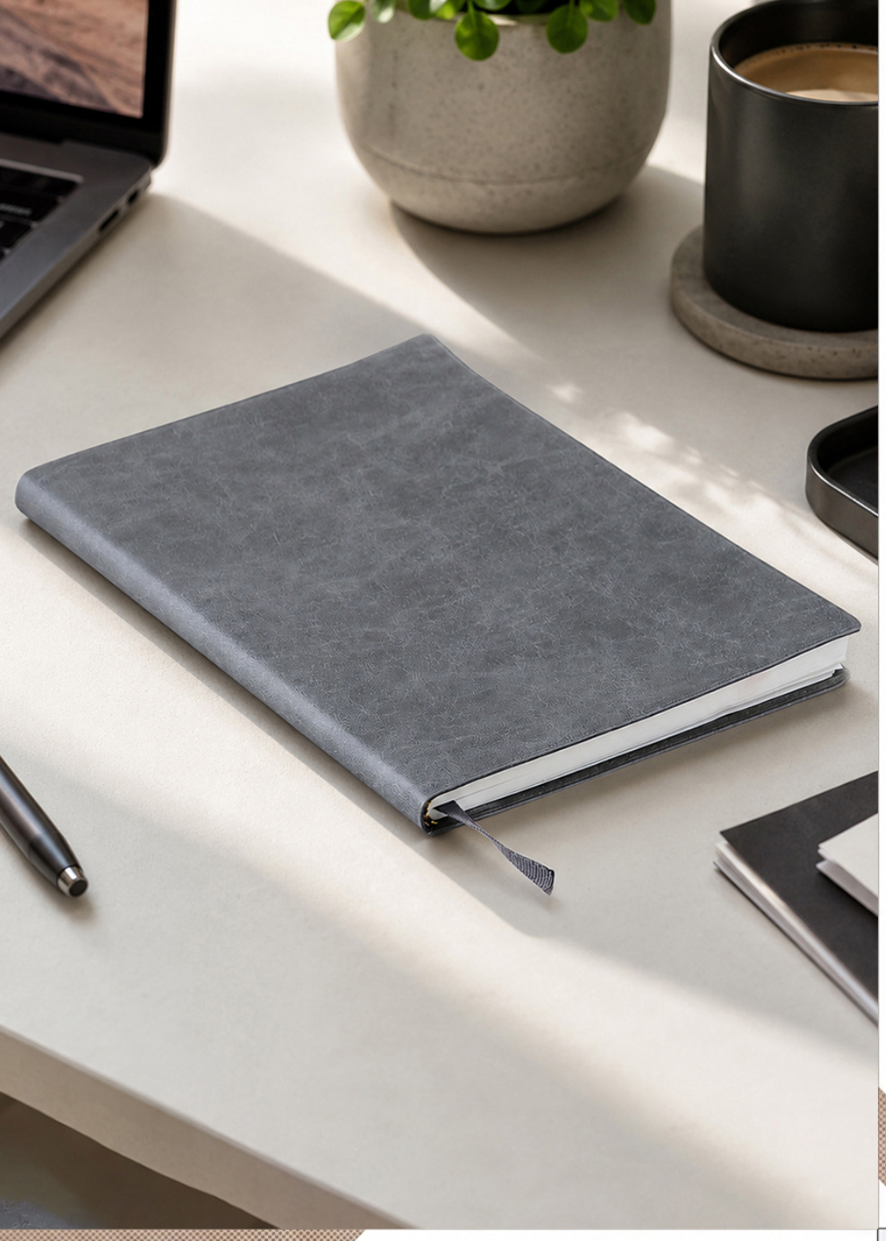 V-704 Minimalist Soft-Touch Executive Notebook